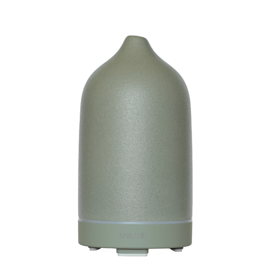 Marzou ceramic aroma diffuser sage grey - front view