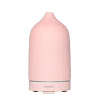 Marzou ceramic aroma diffuser Lotus Pink - front