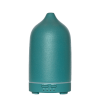 Marzou ceramic aroma diffuser ocean blue back view