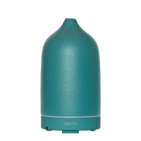 Marzou ceramic aroma diffuser ocean blue front view
