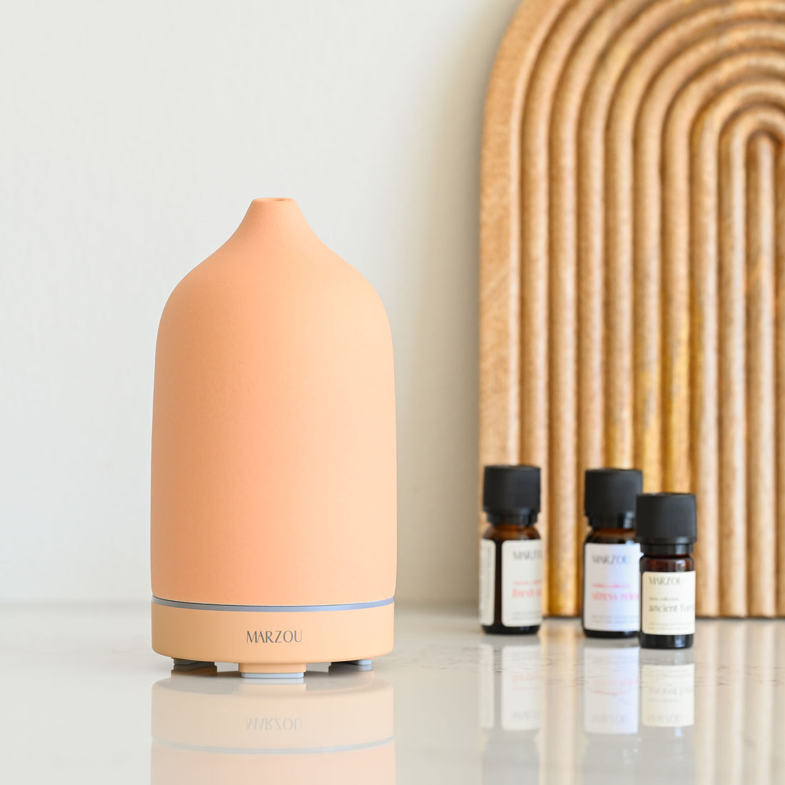 Ceramic aroma diffuser - Peach