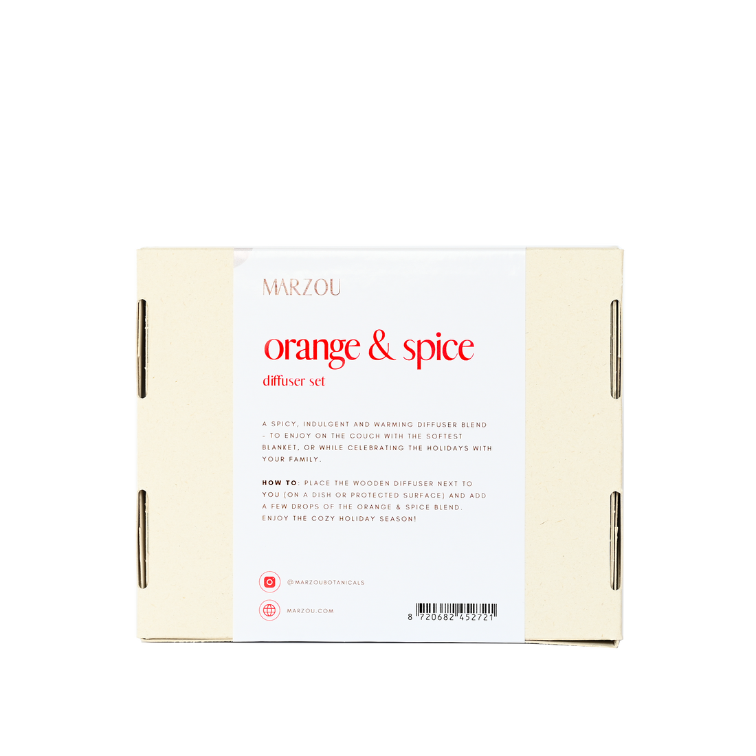 Orange & Spice Diffuser Set