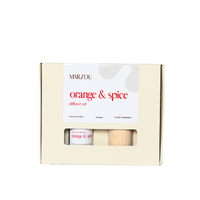Orange & Spice Diffuser Set