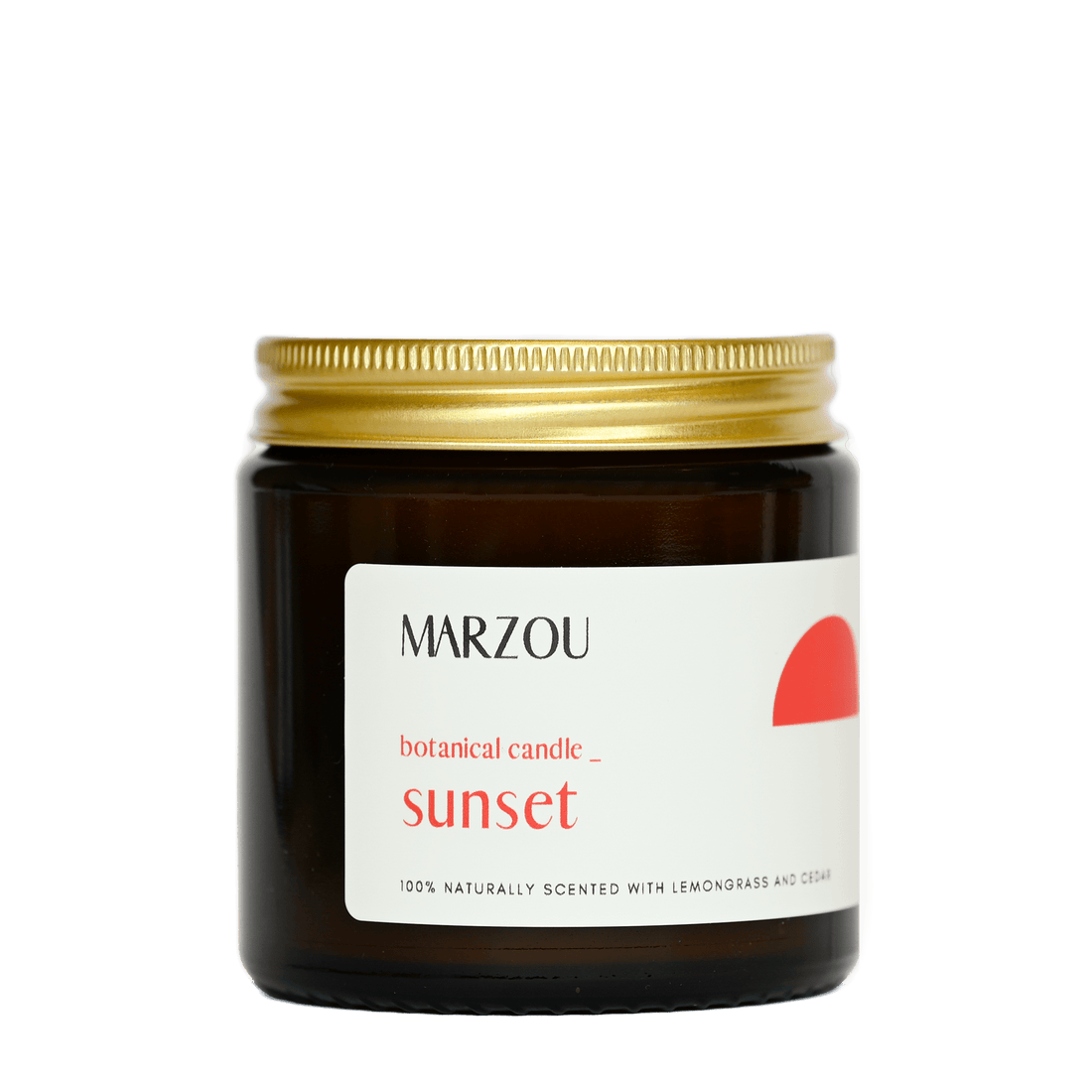 Sunset Botanical Candle