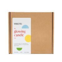 glowing candle gift set