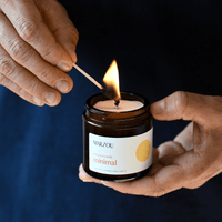 minimal candle rapeseed wax unscented