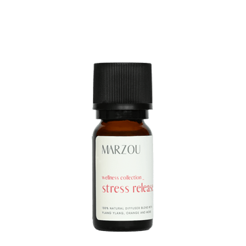 stress release, wellness collection marzou, diffuser blend against stress and anxiety