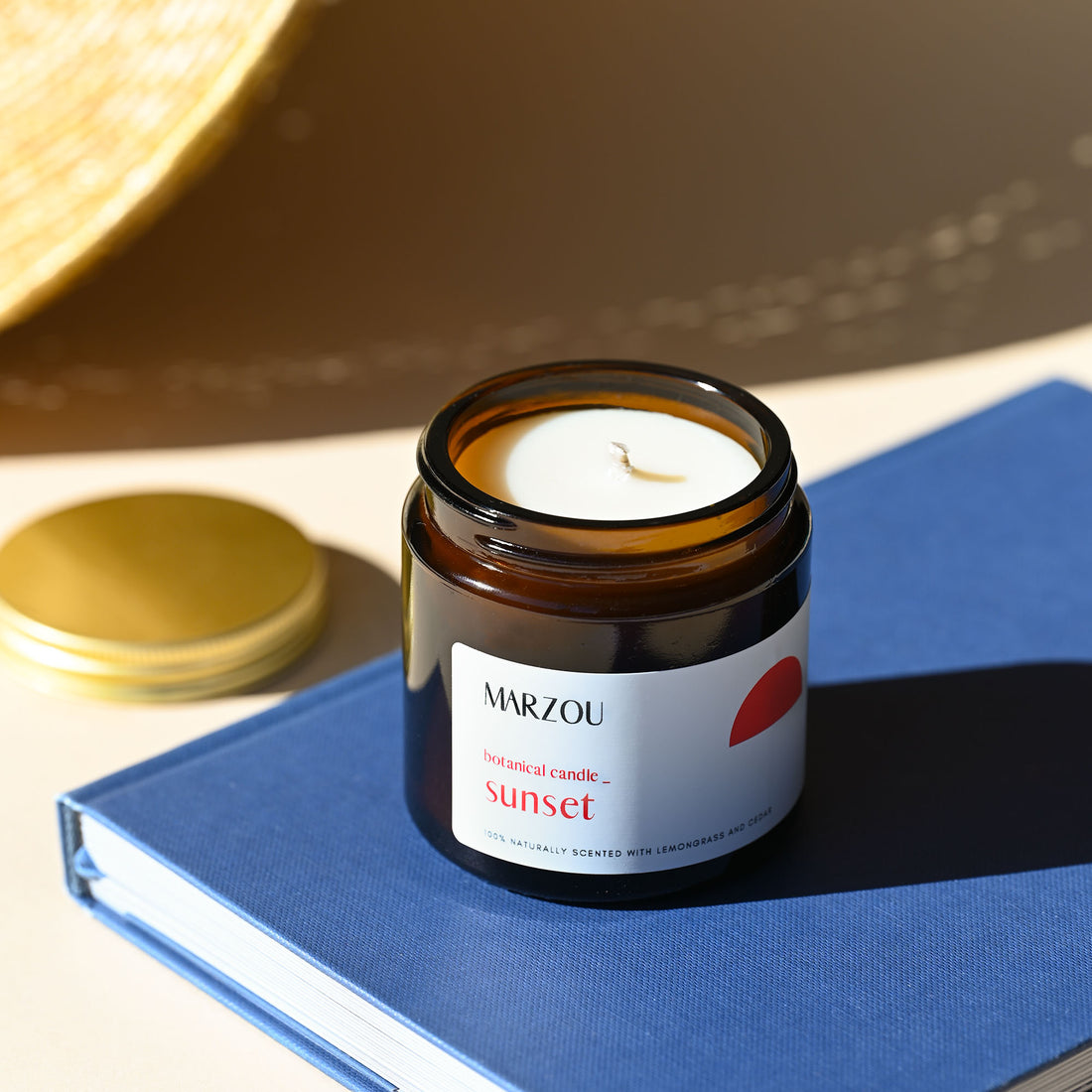 Sunset Botanical Candle