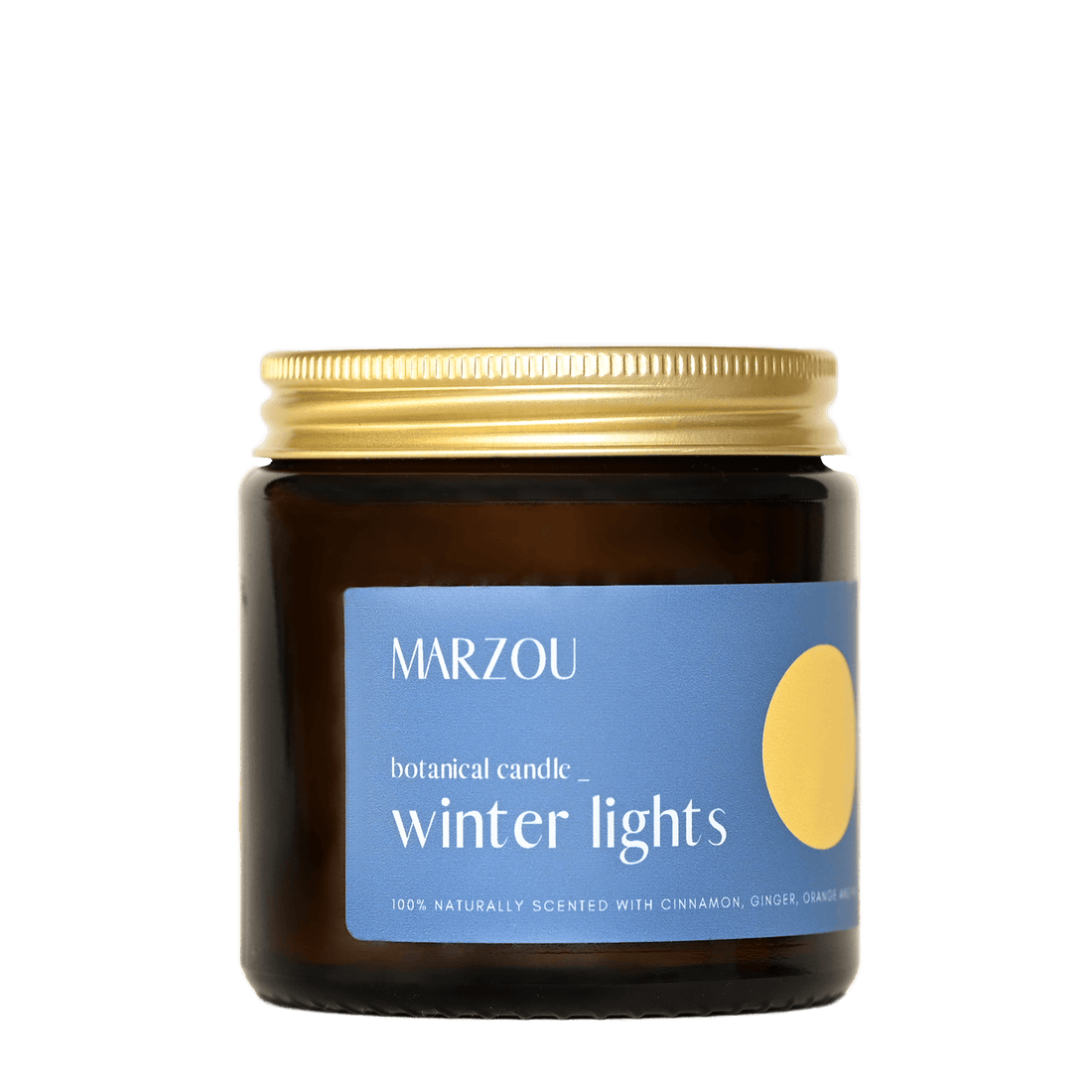 cinnamon holiday candle winter lights