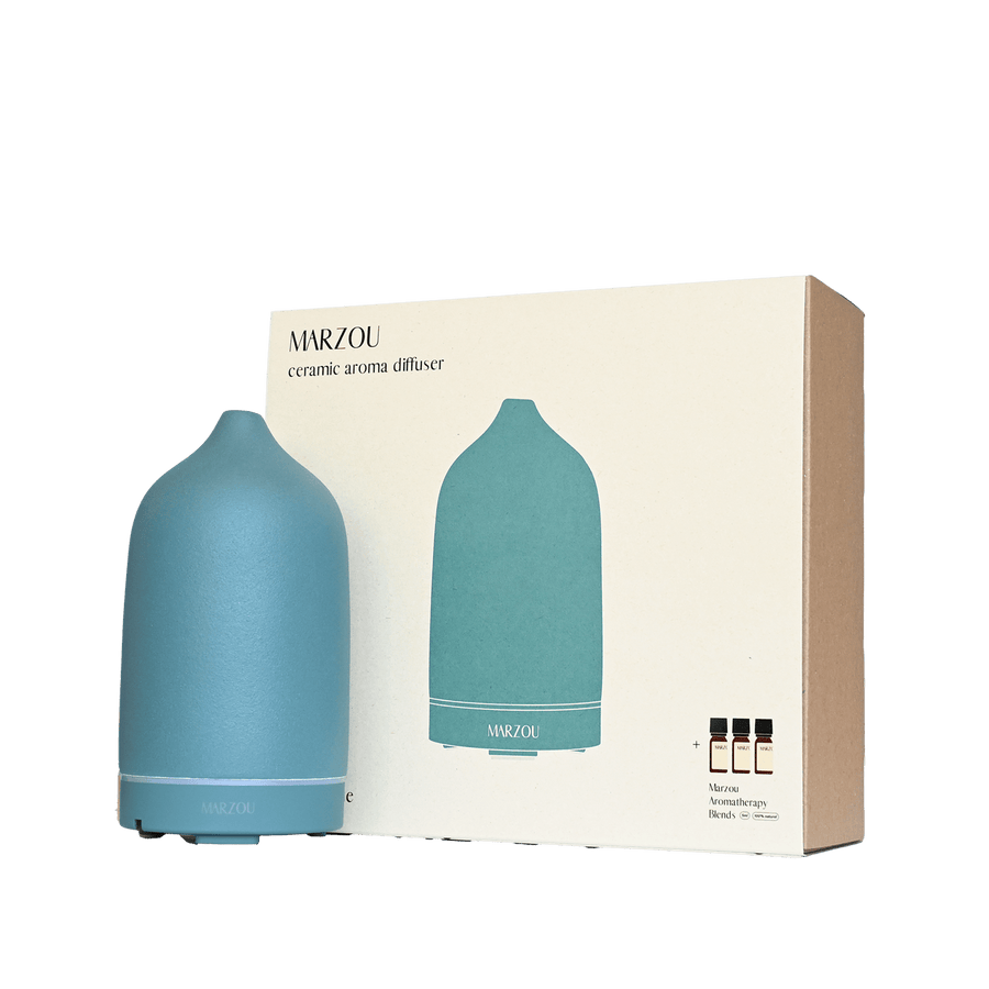 Marzou ceramic diffuser ocean blue