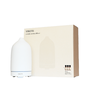Marzou ceramic diffuser white