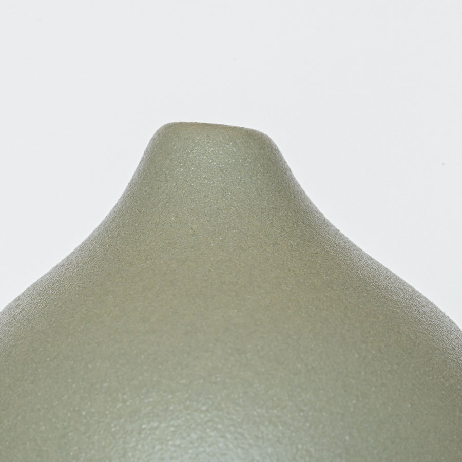 Marzou ceramic aroma diffuser sage grey - closeup