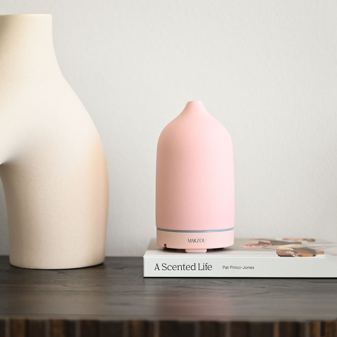 Ceramic aroma diffuser - Lotus pink