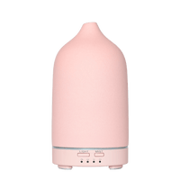 Marzou ceramic aroma diffuser Lotus Pink - back