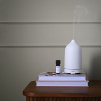 Marzou ceramic aroma diffuser White - bedroom