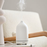 Ceramic aroma diffuser - White