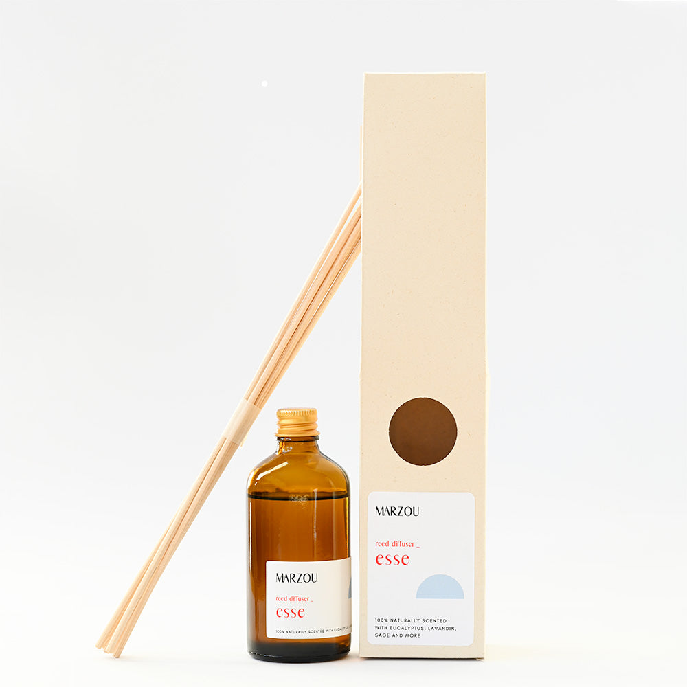 Esse Reed Diffuser with packaging