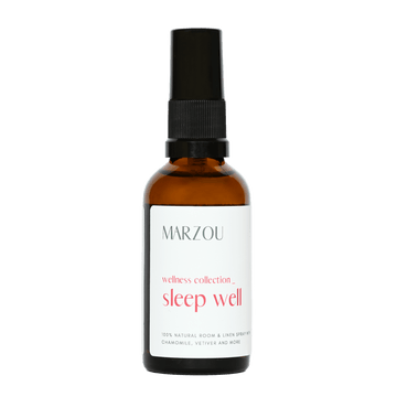sleep well spray for better sleep, Marzou wellness collection